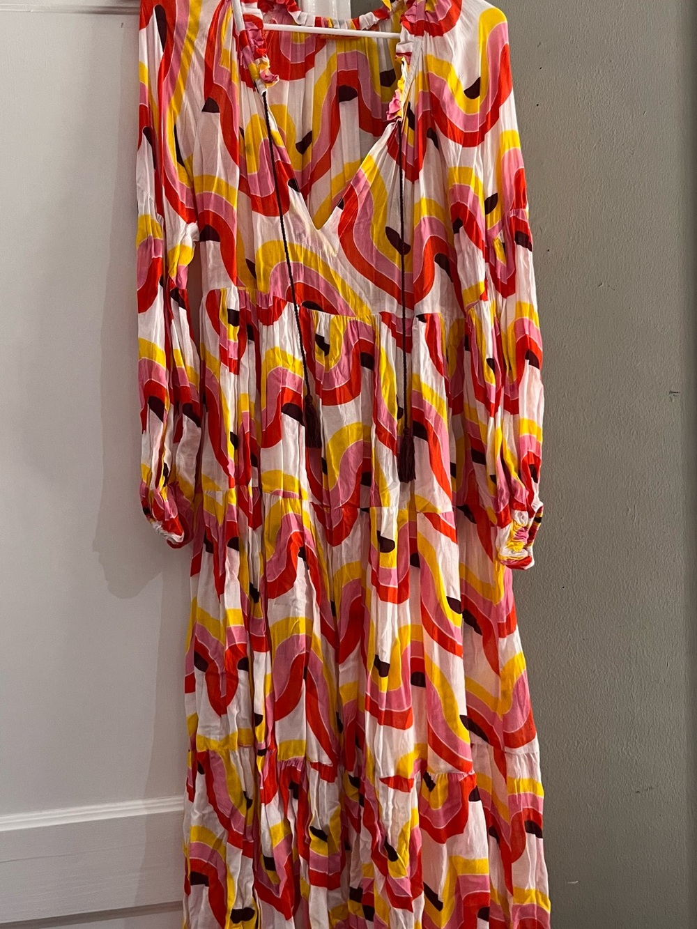 Oliphant maxi dress, size small, like new